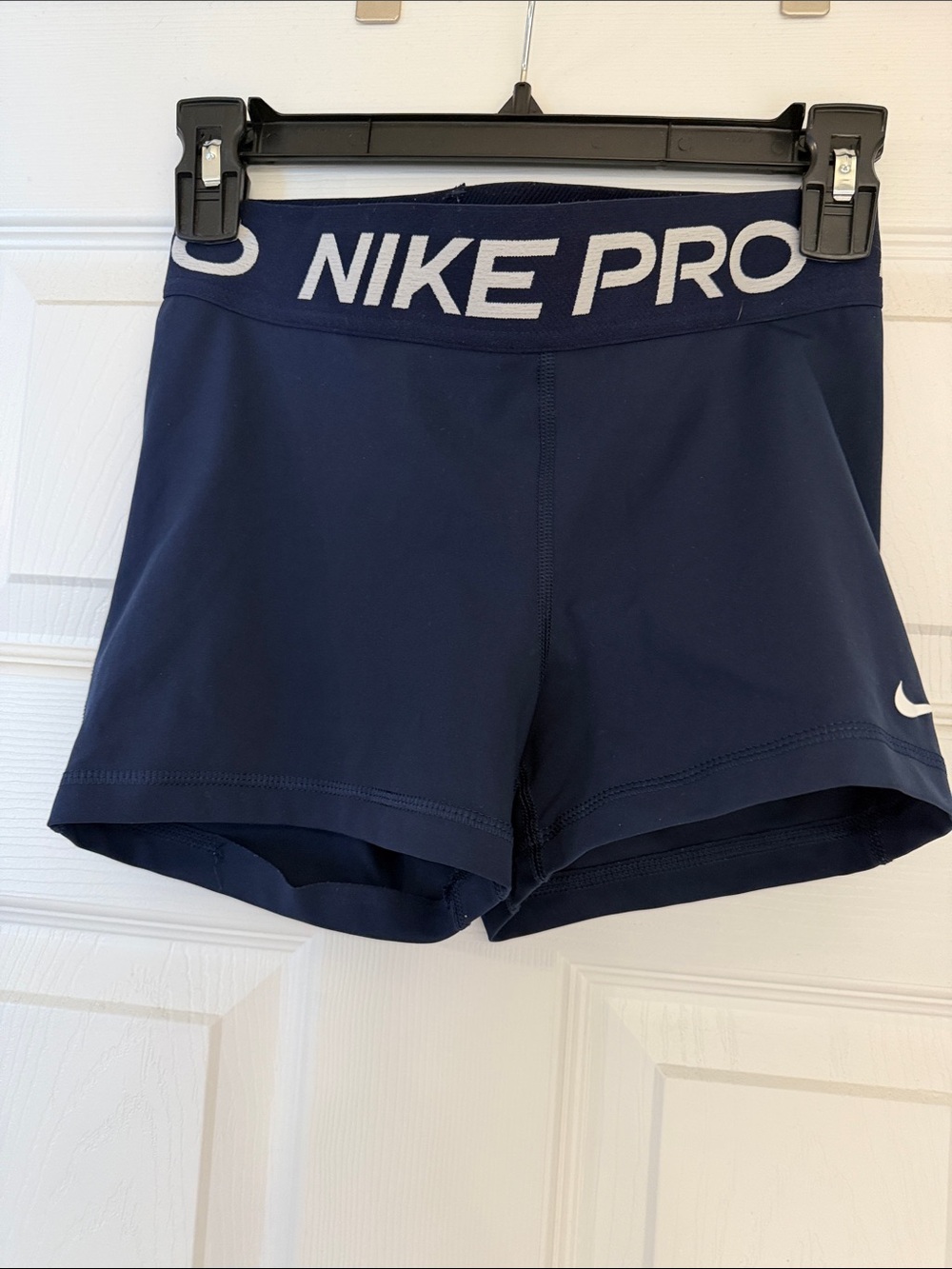 Nike Pro Navy Blue Women's Athletic Shorts
